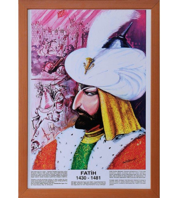 23Lü Türk Büyükleri Mdf Çerçeve 2